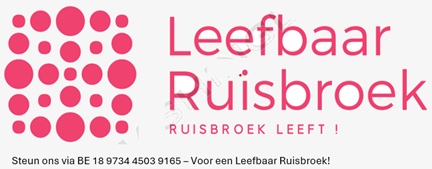 Leefbaar Ruisbroek organiseert informatievergadering 